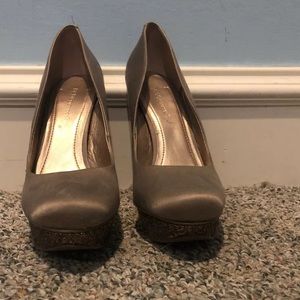 BCBGeneration Capone Glitter Platform Pumps